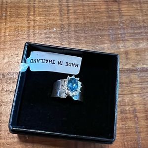 NIB - London Blue Topaz ring